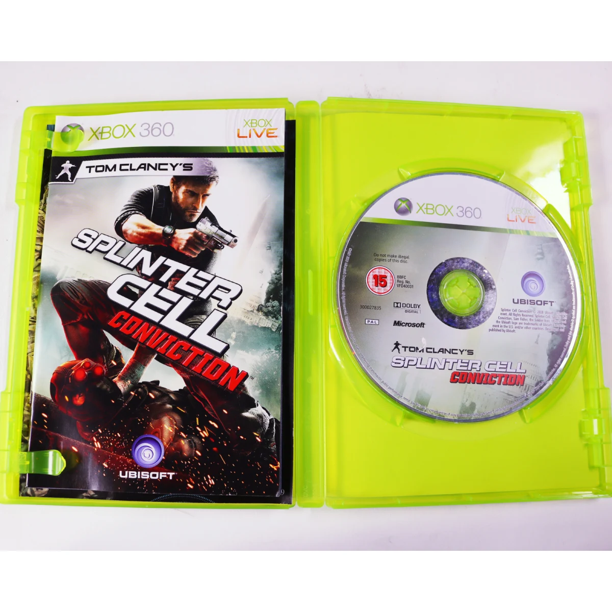 Xbox 360 - Tom Clancy's Splinter Cell: Conviction - productfoto 3