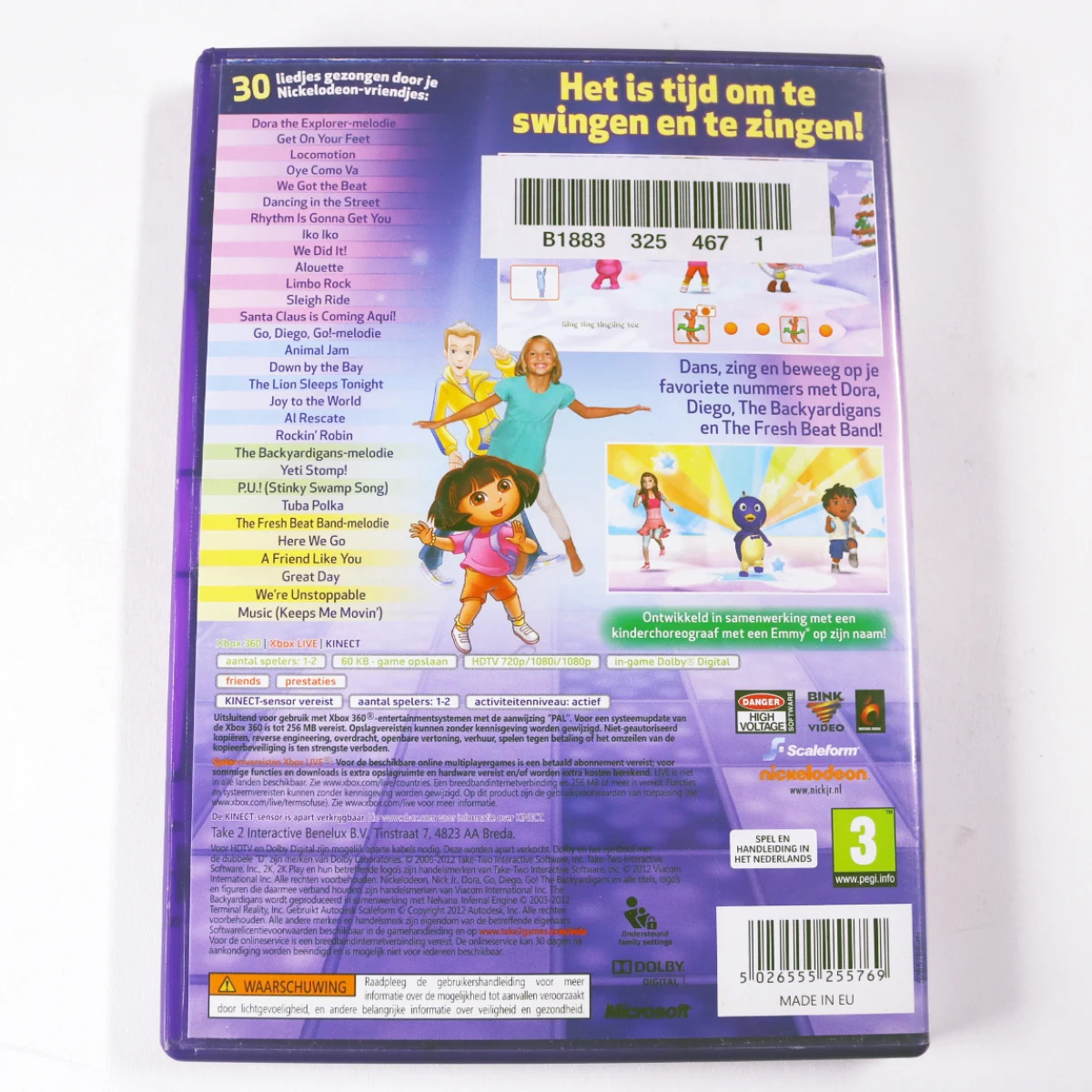 Xbox 360 - Nickelodeon Dance - productfoto 2