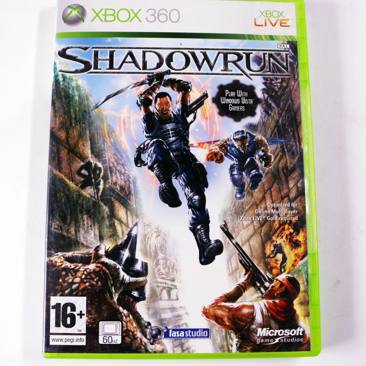 Xbox 360 - Shadowrun [No Manual]