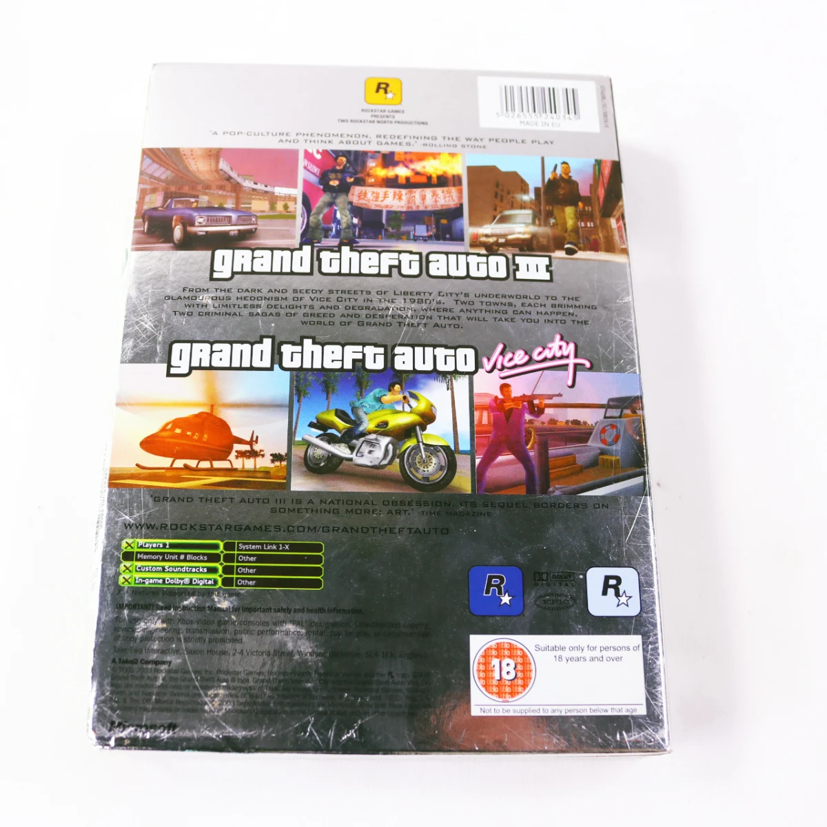 Xbox Classic - Grand Theft Auto: Double Pack - productfoto 2