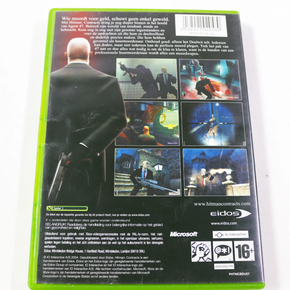 Xbox Classic - Hitman: Contracts - productfoto 2