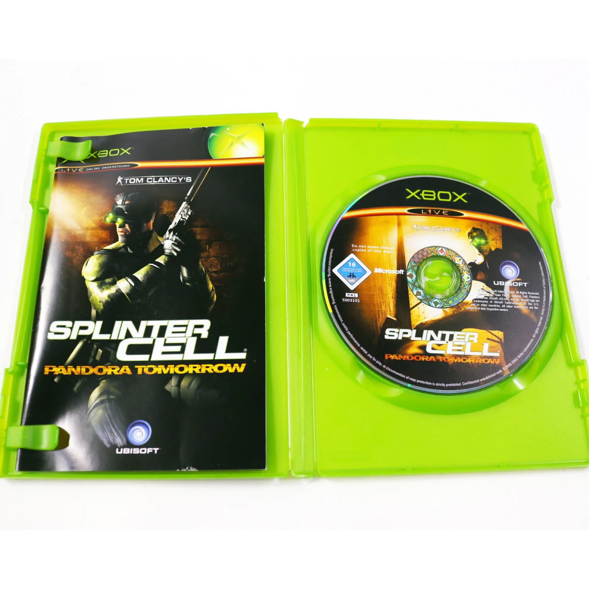 Xbox Classic - Tom Clancy's Splinter Cell: Pandora Tomorrow - productfoto 3