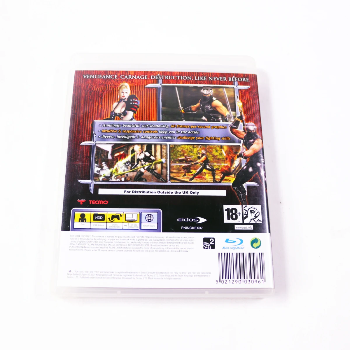 Playstation 3 - Ninja Gaiden Sigma - productfoto 3