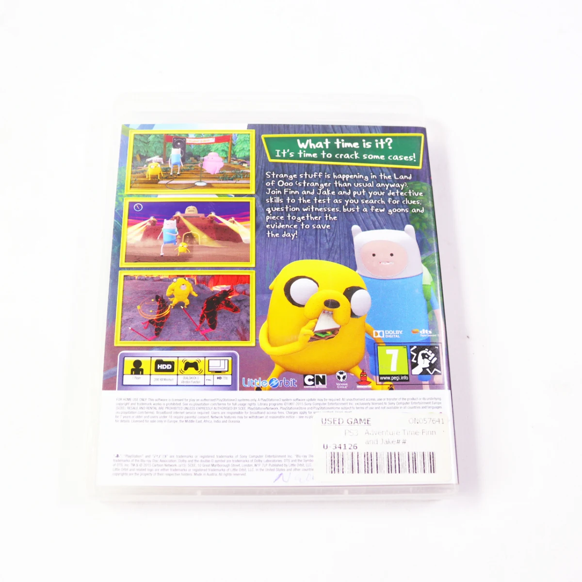 Playstation 3 - Adventure Time: Finn & Jake Investigations - productfoto 3