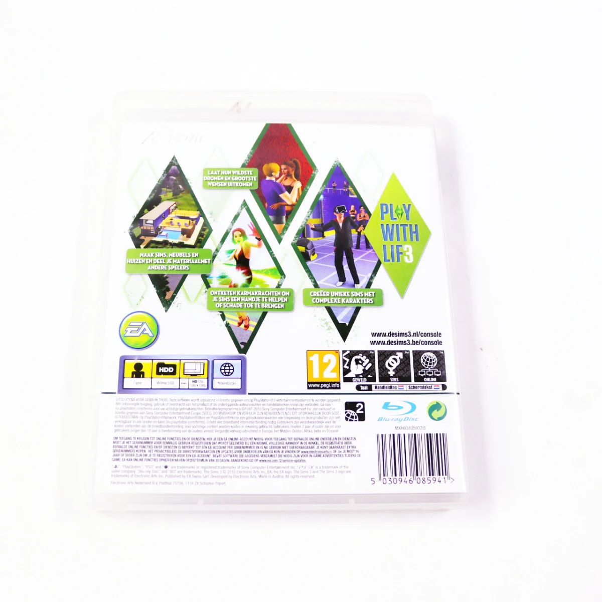Playstation 3 - The Sims 3 - productfoto 2