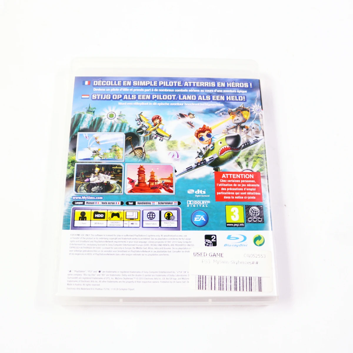 Playstation 3 - MySims SkyHeroes - productfoto 3