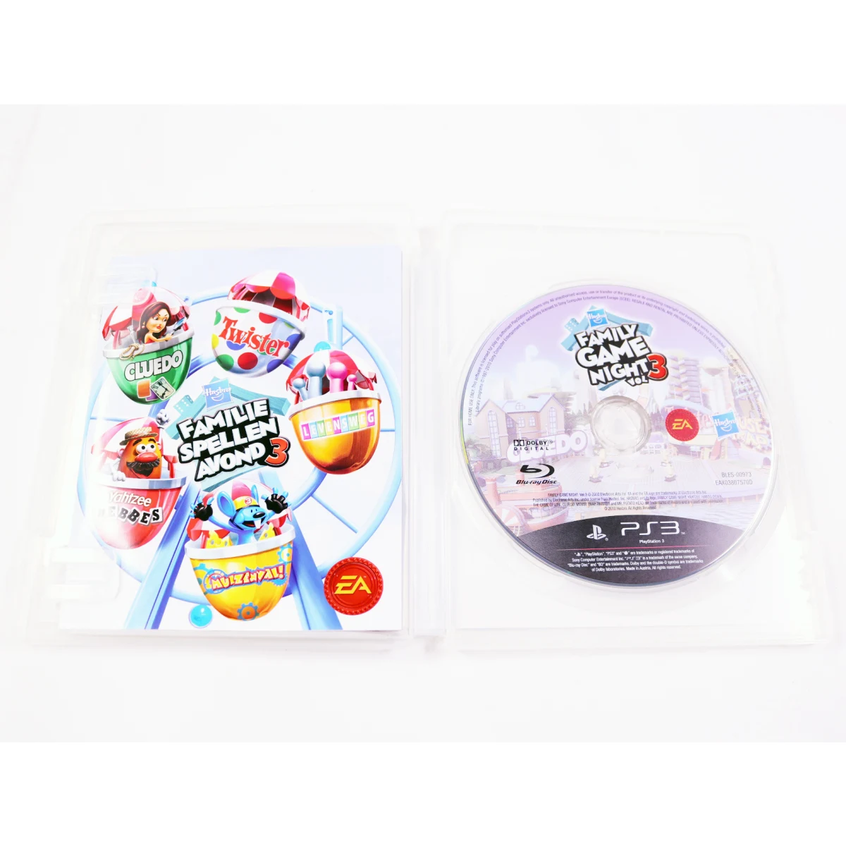 PlayStation 3 - Hasbro Family Game Night 3 - EA Bright Light - productfoto 2