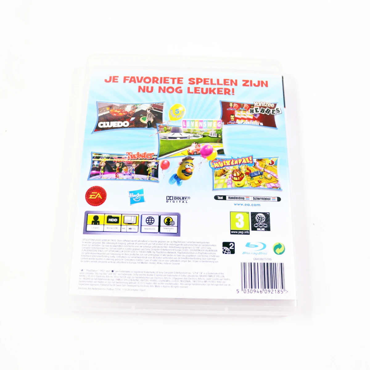 PlayStation 3 - Hasbro Family Game Night 3 - EA Bright Light - productfoto 3