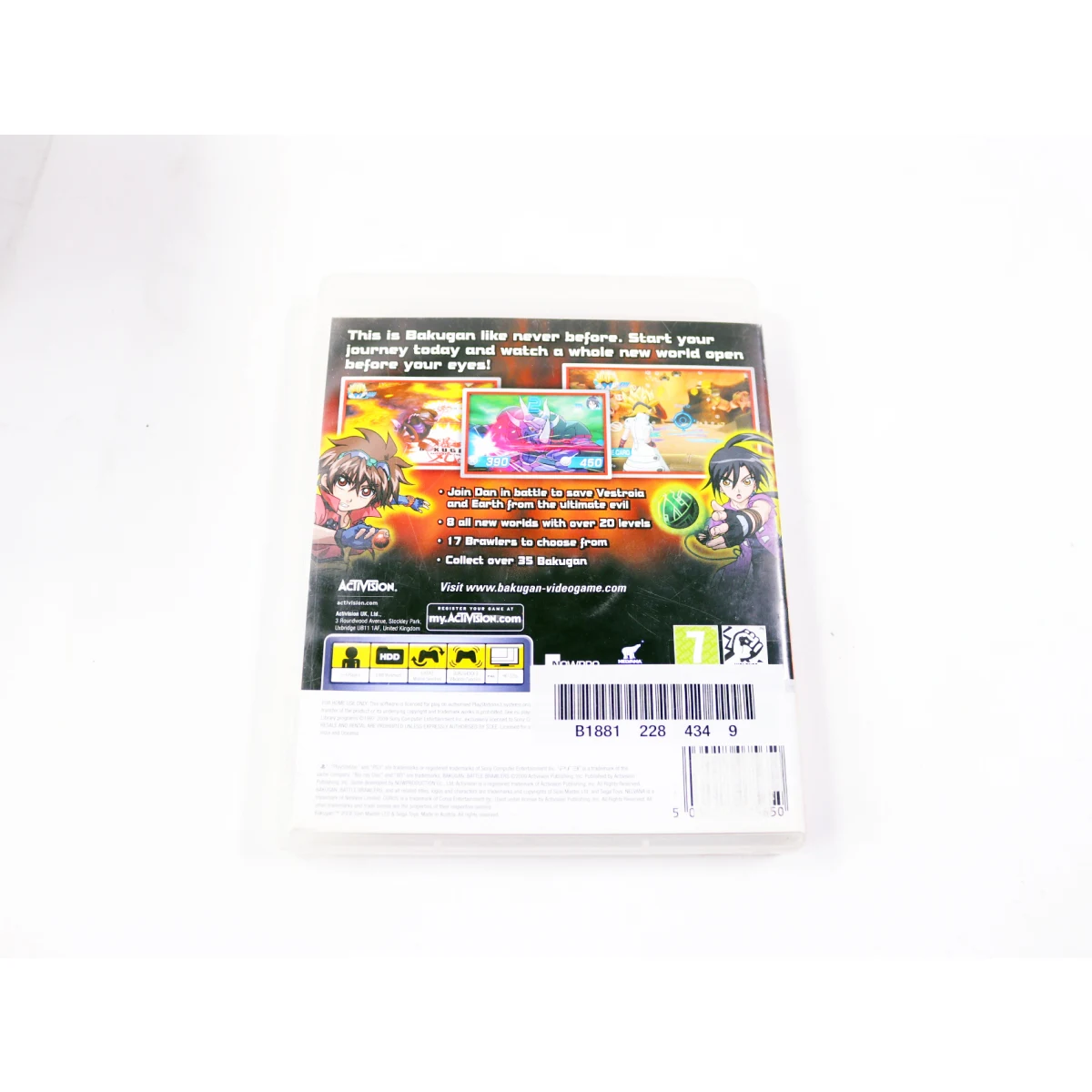 Playstation 3 - Bakugan Battle Brawlers - productfoto 3