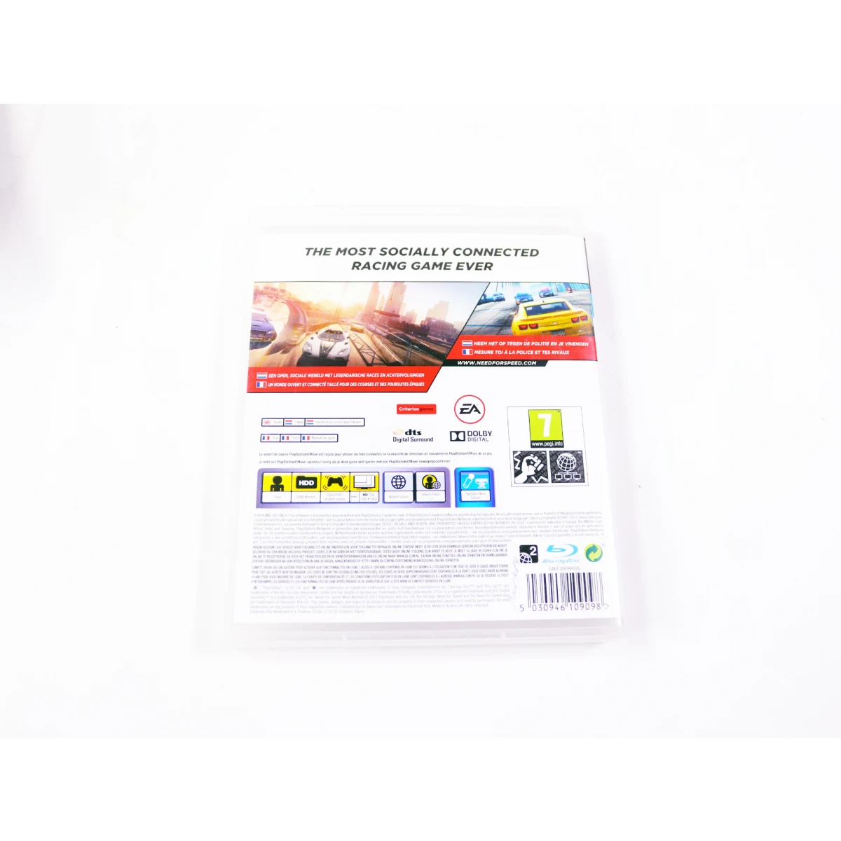 Playstation 3 - Need for Speed: Most Wanted - Criterion Games - productfoto 3