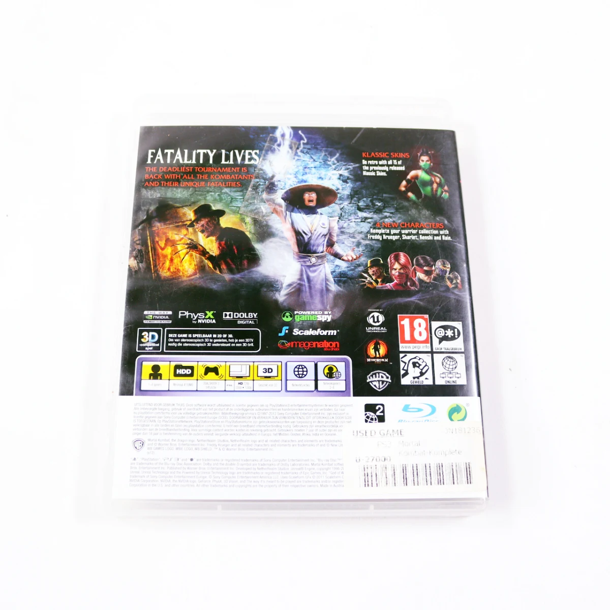 Playstation 3 - Mortal Kombat - Komplete Edition - productfoto 3