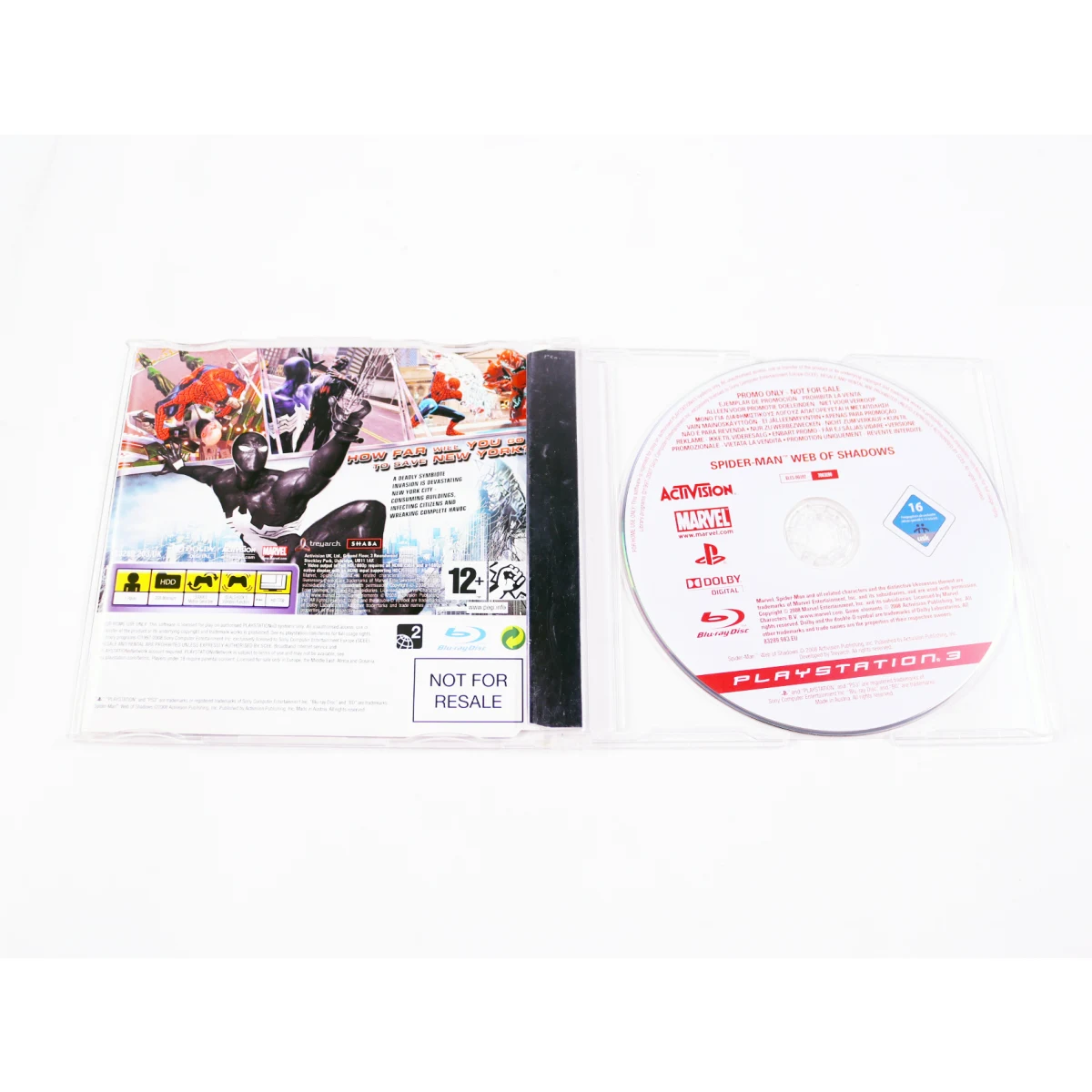 PlayStation 3 - Spider-Man: Web of Shadows [Promotion] - productfoto 2