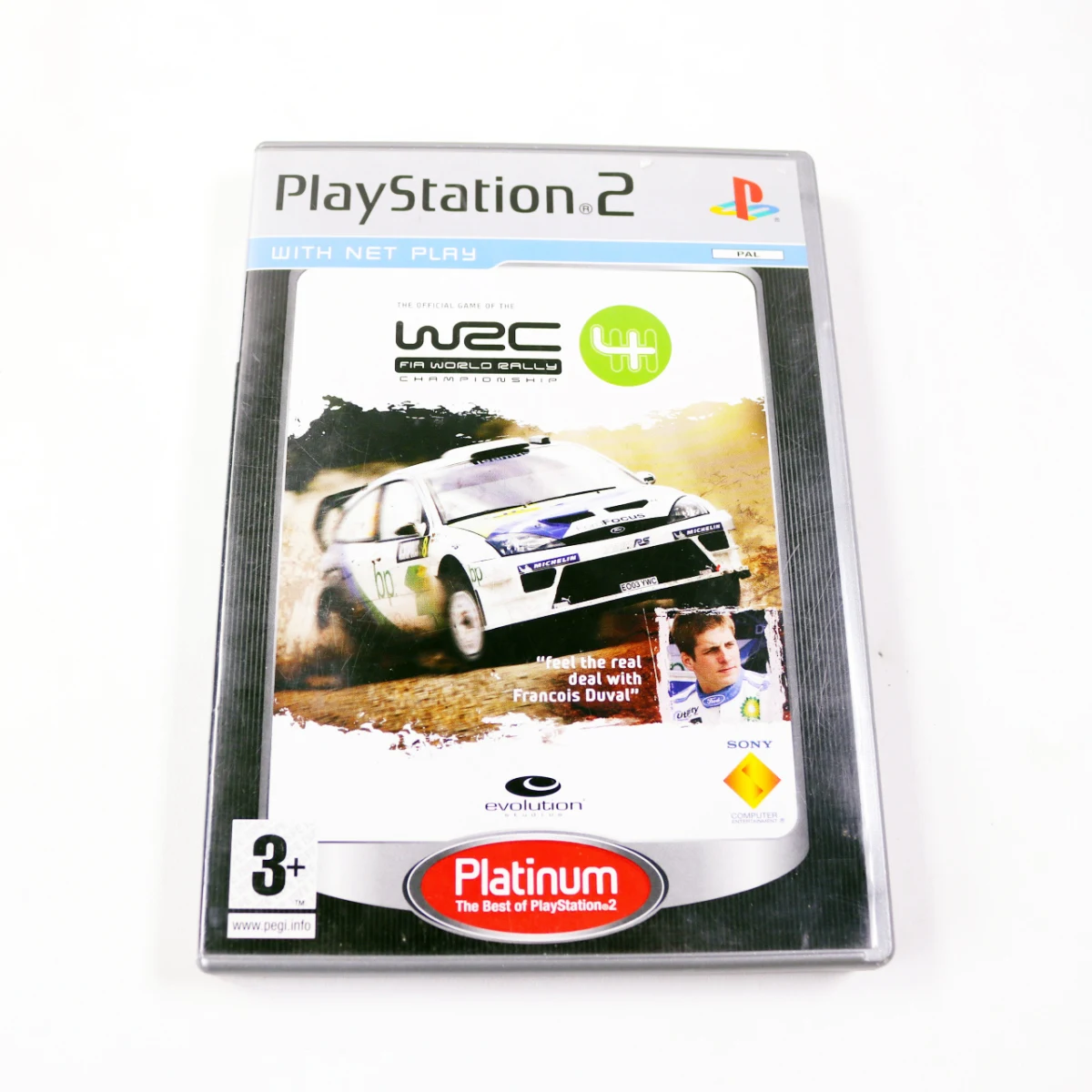 Playstation 2 - WRC 4: The Official Game of the FIA World Rally [Platinum]