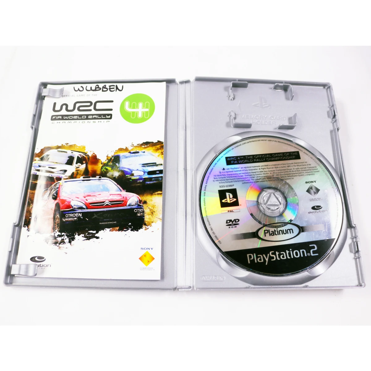 Playstation 2 - WRC 4: The Official Game of the FIA World Rally [Platinum] - productfoto 2