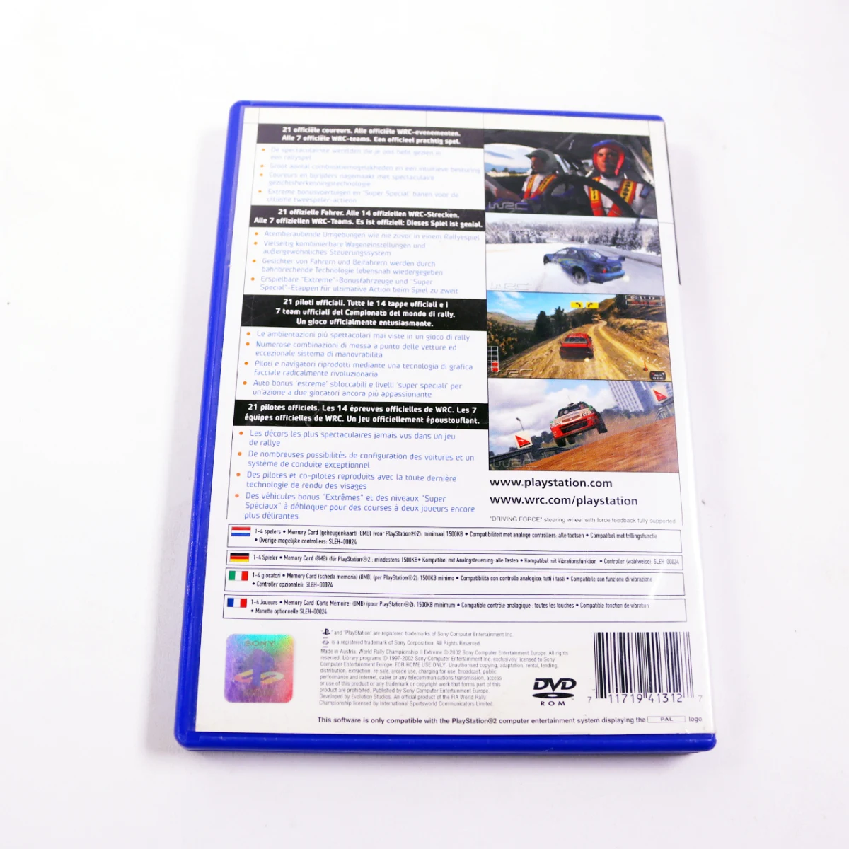 PlayStation 2 - WRC II Extreme - productfoto 3