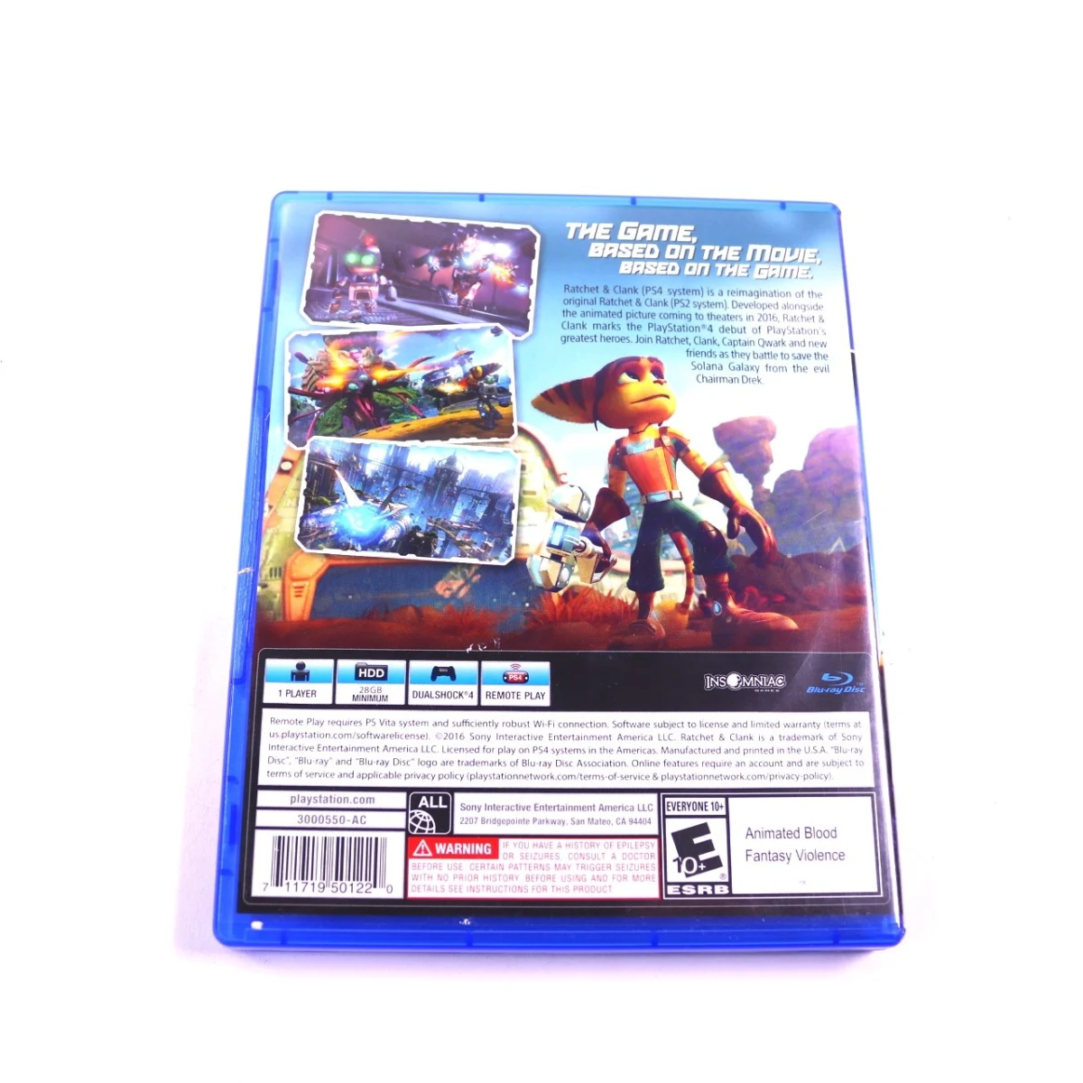 PlayStation 4 - Ratchet & Clank [Gebruikt] - Gebruikt - productfoto 2