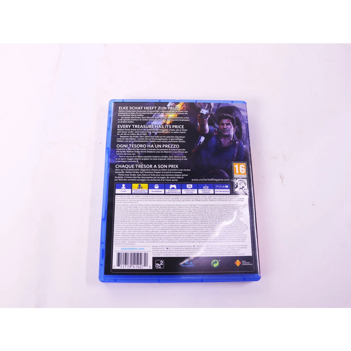 Playstation 4 - Uncharted 4: A Thief's End [Gebruikt] - Gebruikt - productfoto 2