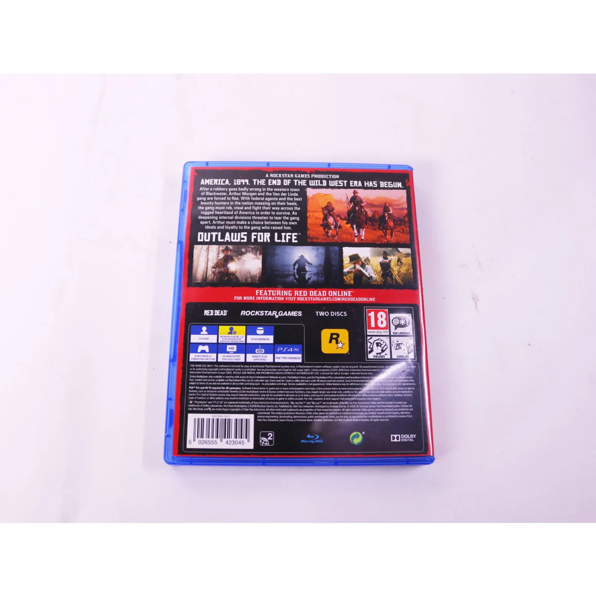 Playstation 4 - Red Dead Redemption II [Gebruikt] - Gebruikt - productfoto 2
