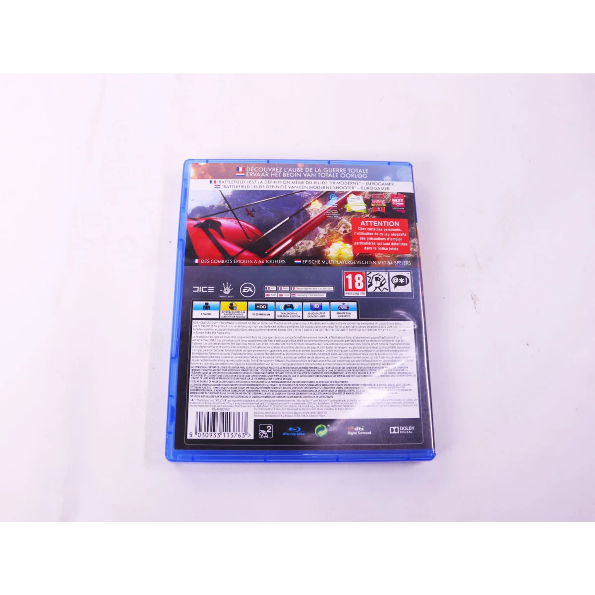 Playstation 4 - Battlefield 1 [Gebruikt] - Gebruikt - productfoto 2