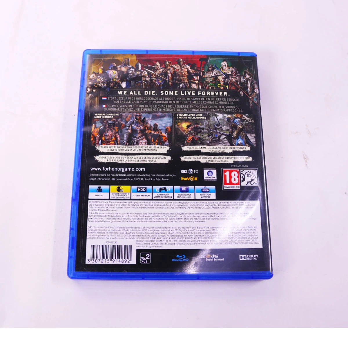 Playstation 4 - For Honor [Gebruikt] - Gebruikt - productfoto 2