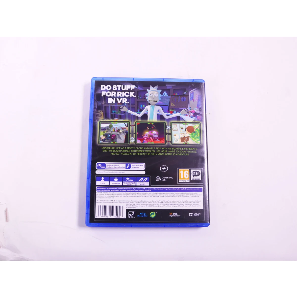 PlayStation 4 - Rick and Morty Virtual Rick-Ality [Gebruikt] - Owlchemy Labs - Gebruikt - productfoto 2