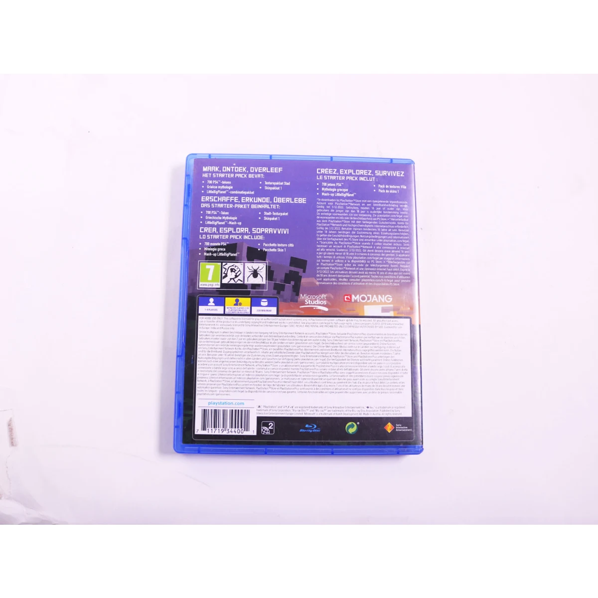 PlayStation 4 - Minecraft [Gebruikt] - Gebruikt - productfoto 2