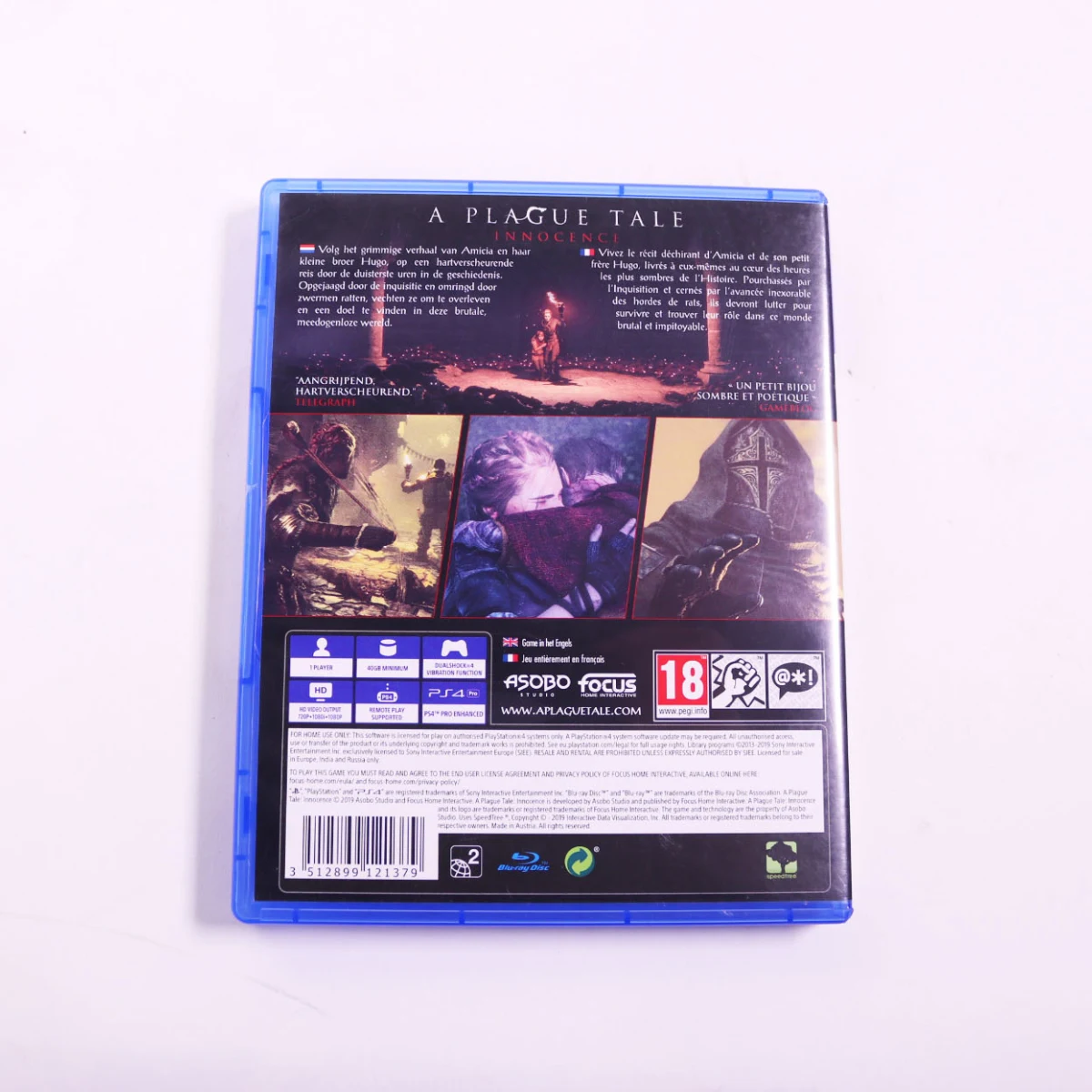 Playstation 4 - A Plague Tale: Innocence [Gebruikt] - Gebruikt - productfoto 2