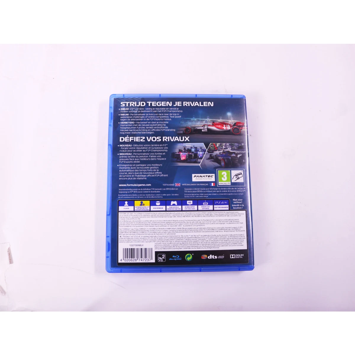 Playstation 4 - F1 2019 [Gebruikt] - Gebruikt - productfoto 2