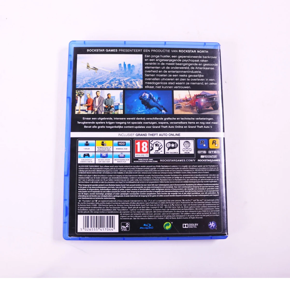 Playstation 4 - Grand Theft Auto V [Gebruikt] - Gebruikt - productfoto 2