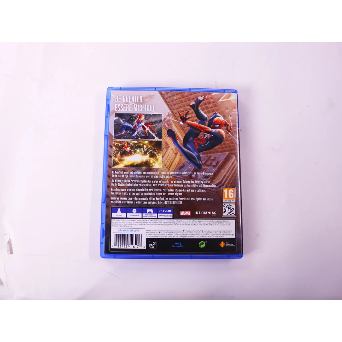 Playstation 4 - Marvels Spider-Man [Gebruikt] - Gebruikt - productfoto 2