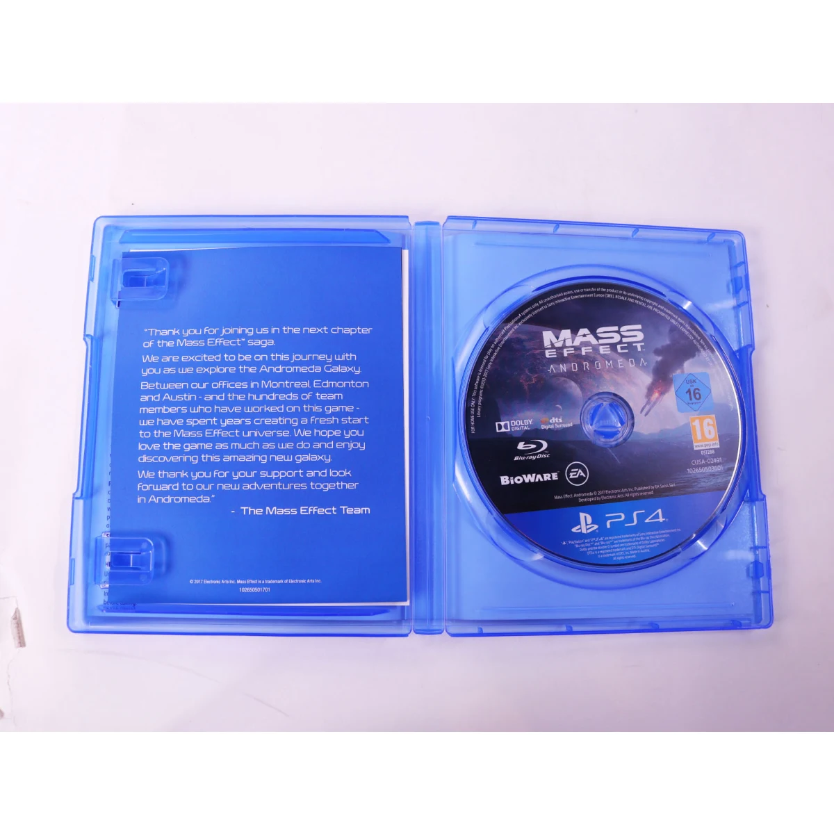 PlayStation 4 - Mass Effect: Andromeda [Gebruikt] - Gebruikt - productfoto 3