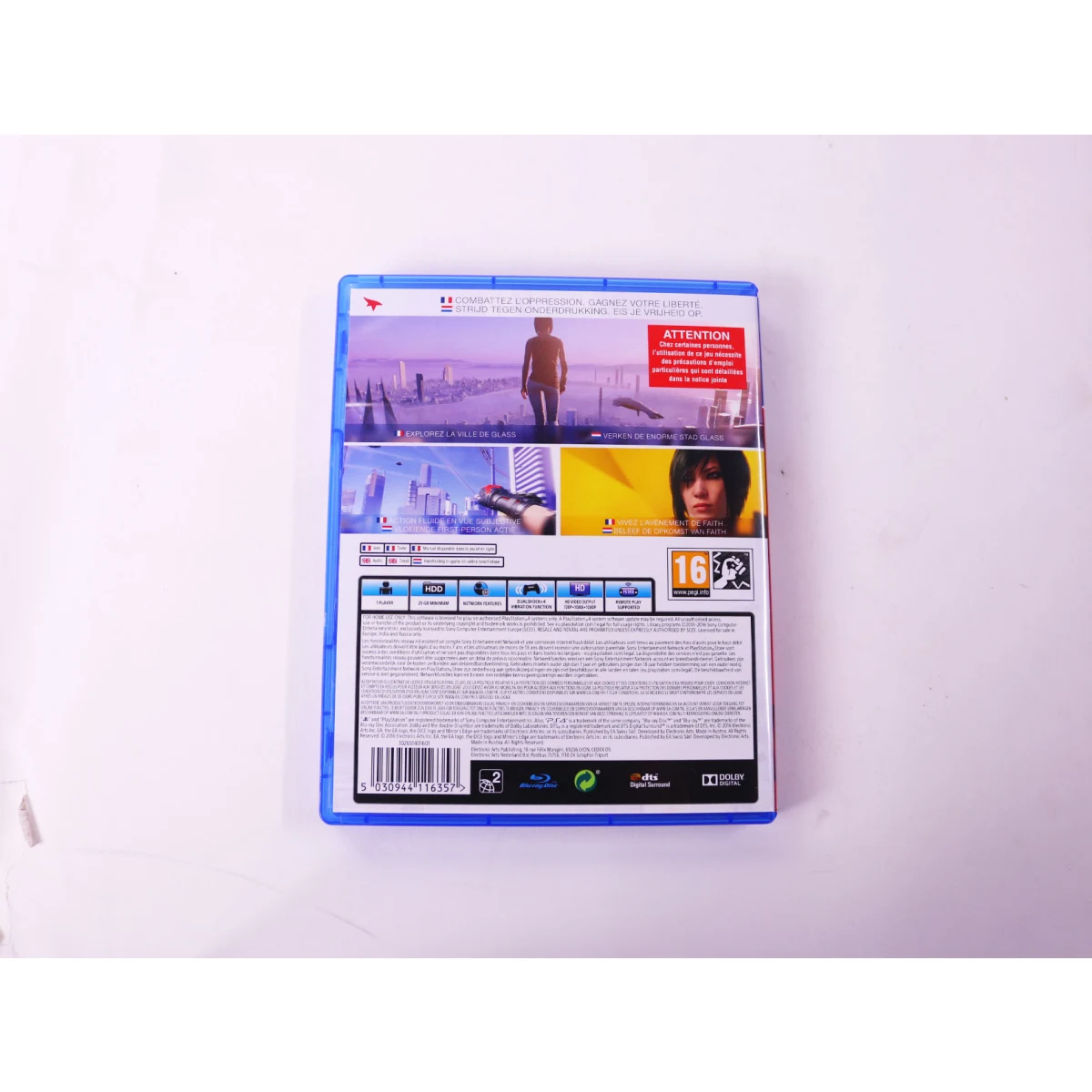 PlayStation 4 - Mirror's Edge Catalyst [Gebruikt] - Gebruikt - productfoto 2