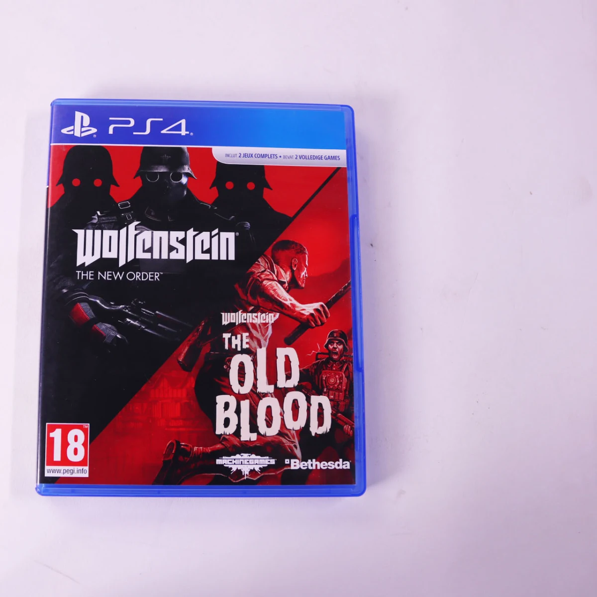 Playstation 4 - Wolfenstein: The New Order & The Old Blood [Gebruikt]