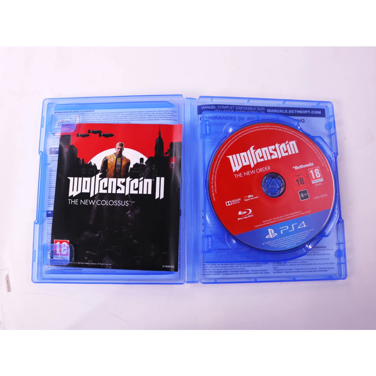 Playstation 4 - Wolfenstein: The New Order & The Old Blood [Gebruikt] - Nieuw - productfoto 3