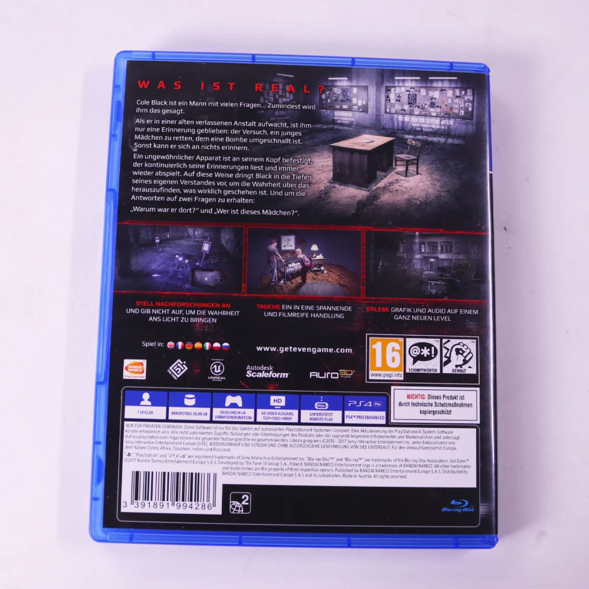 PlayStation 4 - Get Even [Gebruikt] - Gebruikt - productfoto 2