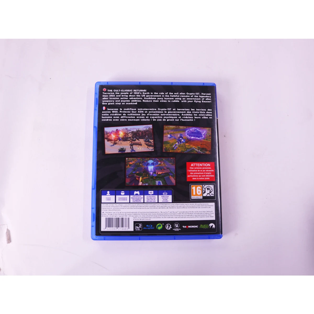 PlayStation 4 - Destroy All Humans! [Gebruikt] - Gebruikt - productfoto 2