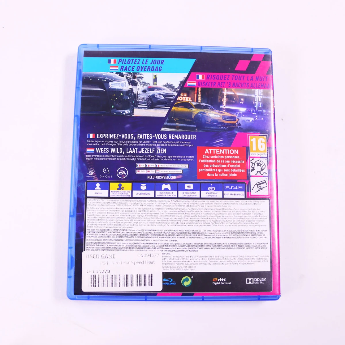 Playstation 4 - Need for Speed: Heat [Gebruikt] - Gebruikt - productfoto 2
