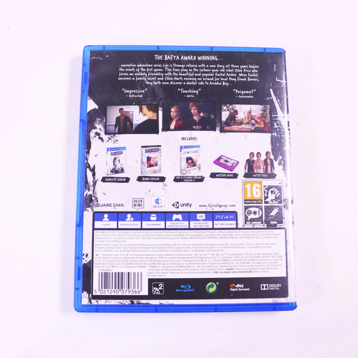 PlayStation 4 - Life is Strange: Before the Storm [Gebruikt] - Deck Nine - Gebruikt - productfoto 2