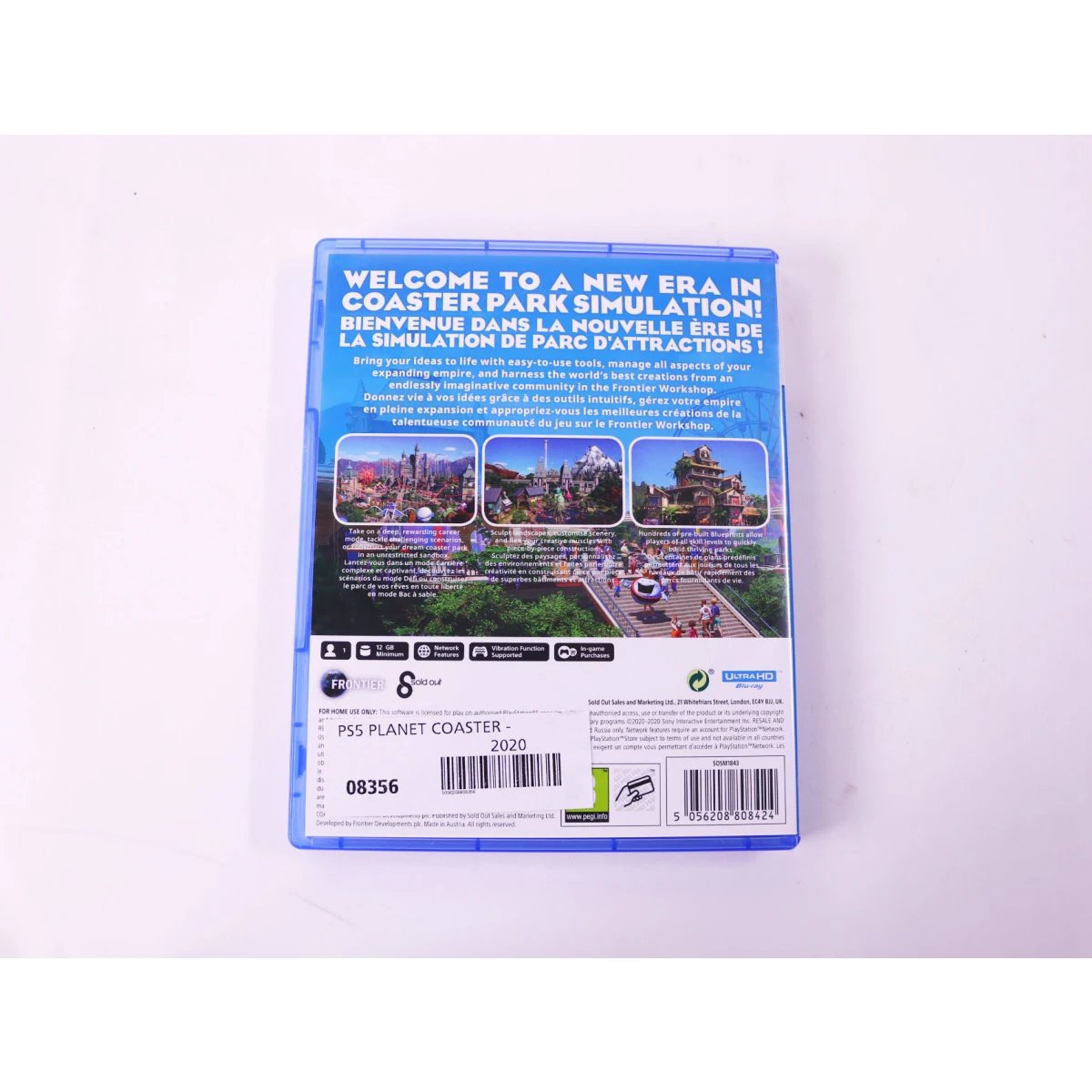Playstation 5 - Planet Coaster (Console Edition) [Gebruikt] - Gebruikt - productfoto 2