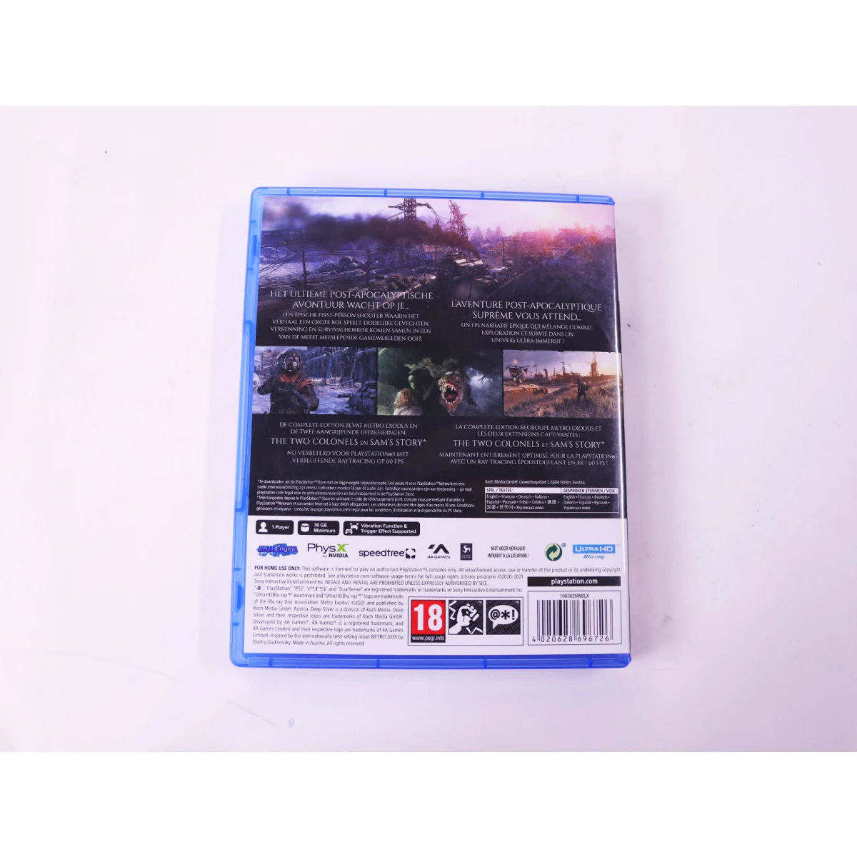 PlayStation 5 - Metro Exodus [Gebruikt] - Gebruikt - productfoto 2