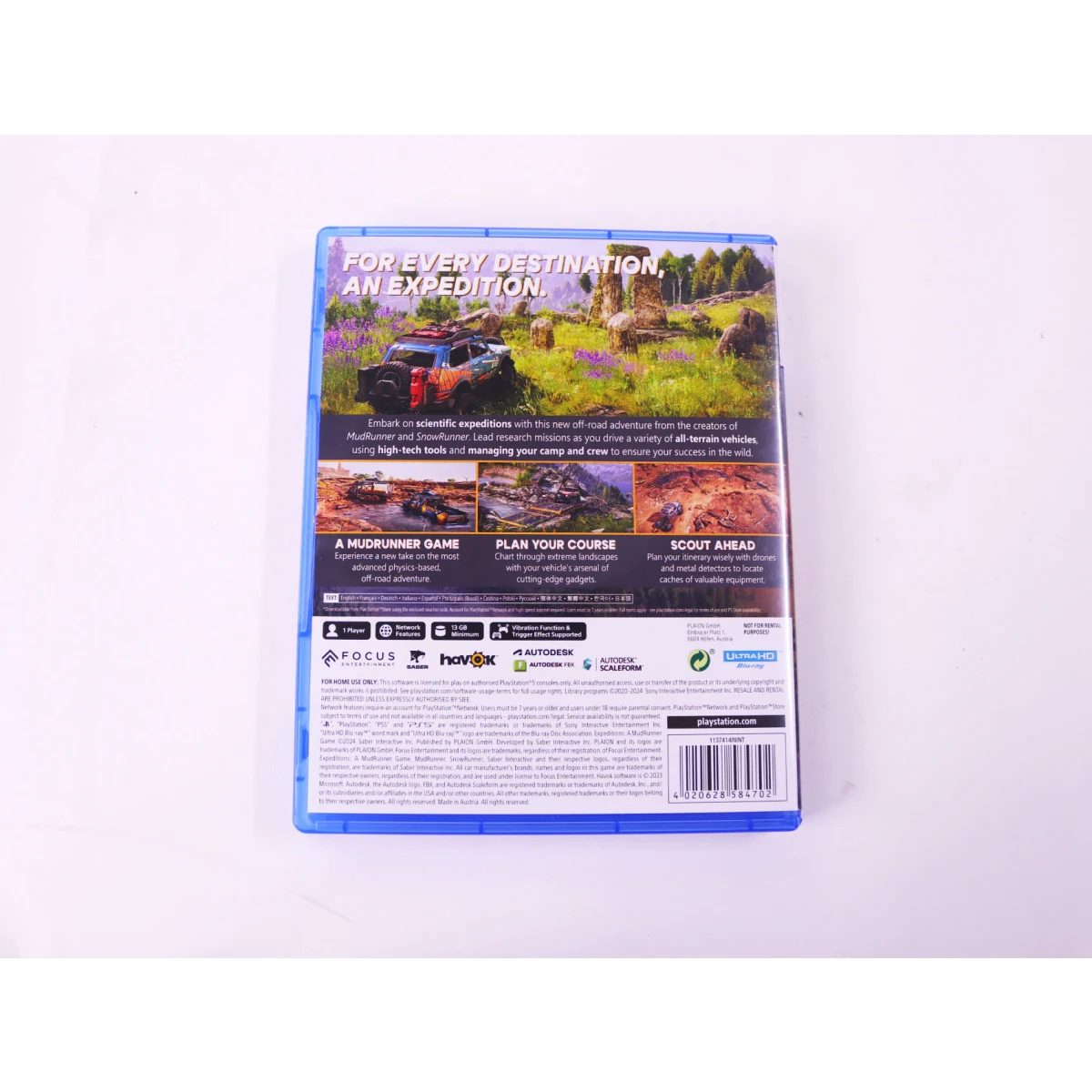 PlayStation 5 - Expeditions A Mudrunner Game [Gebruikt] - Gebruikt - productfoto 2