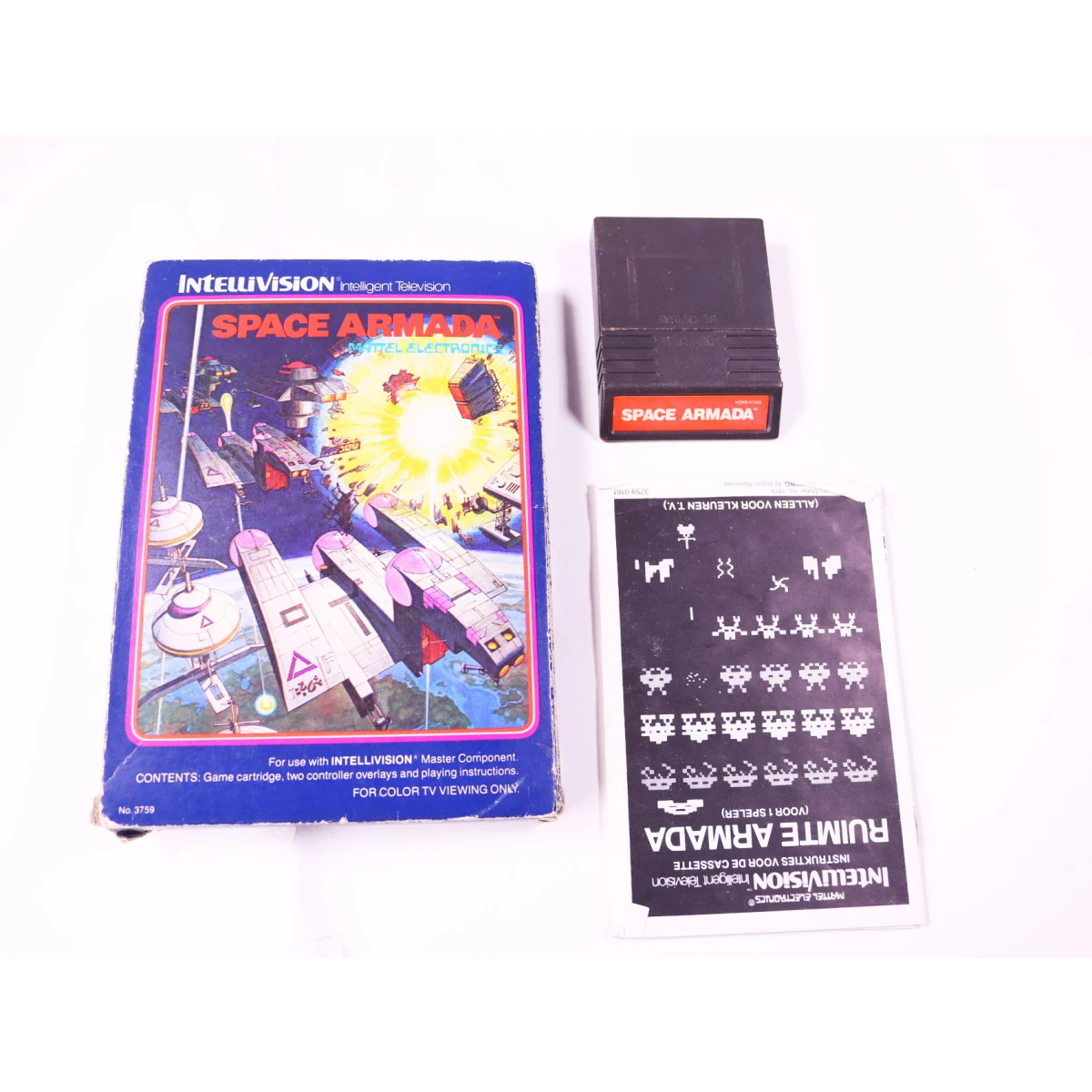 Intellivision - Space Armada - Boxed CIB