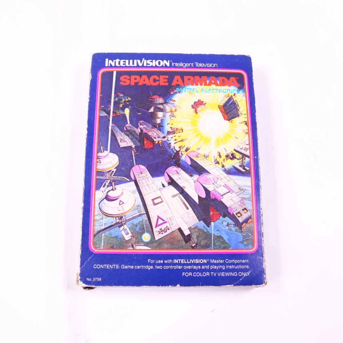 Intellivision - Space Armada - Boxed CIB - productfoto 2