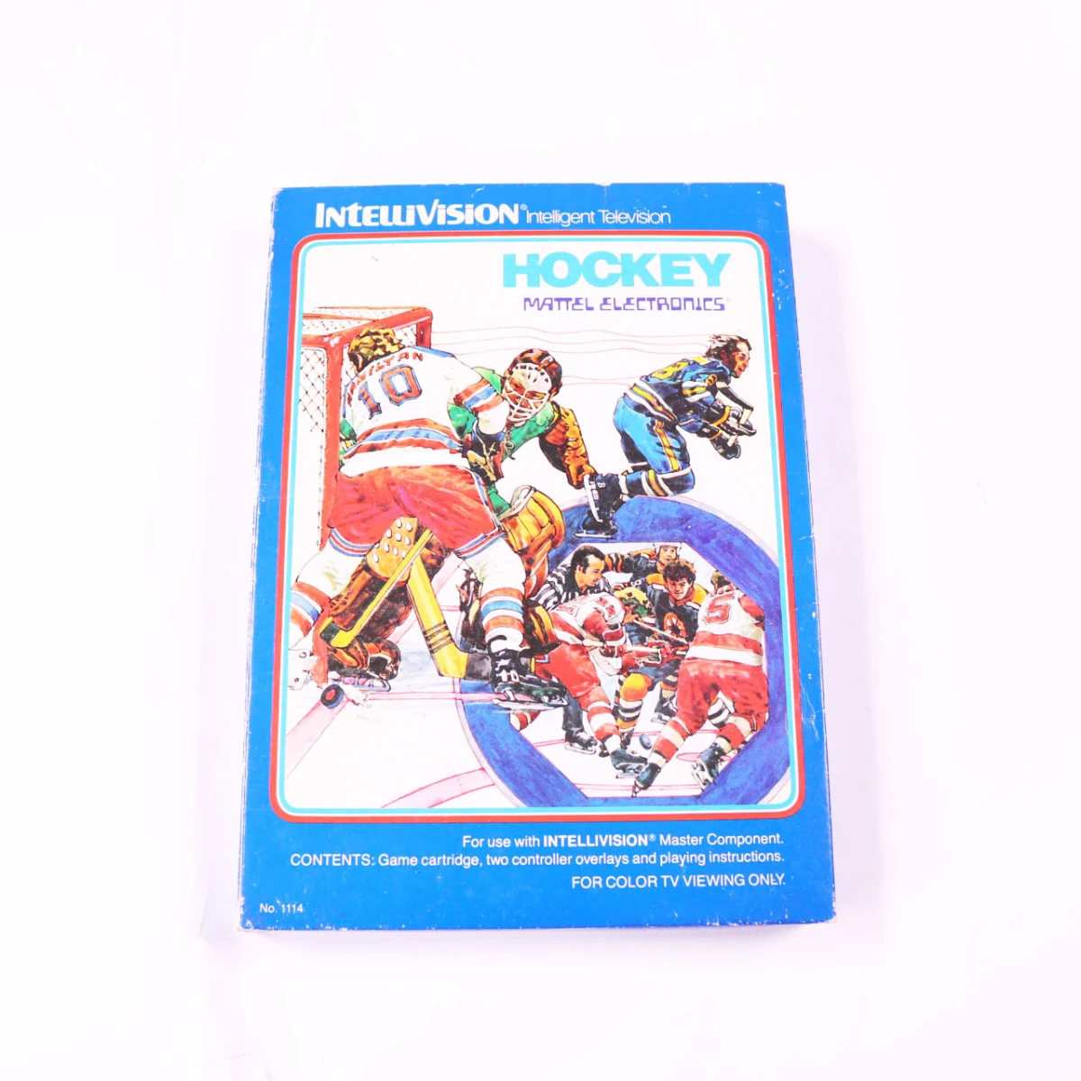 Intellivision - NHL Hockey - Boxed CIB - productfoto 2