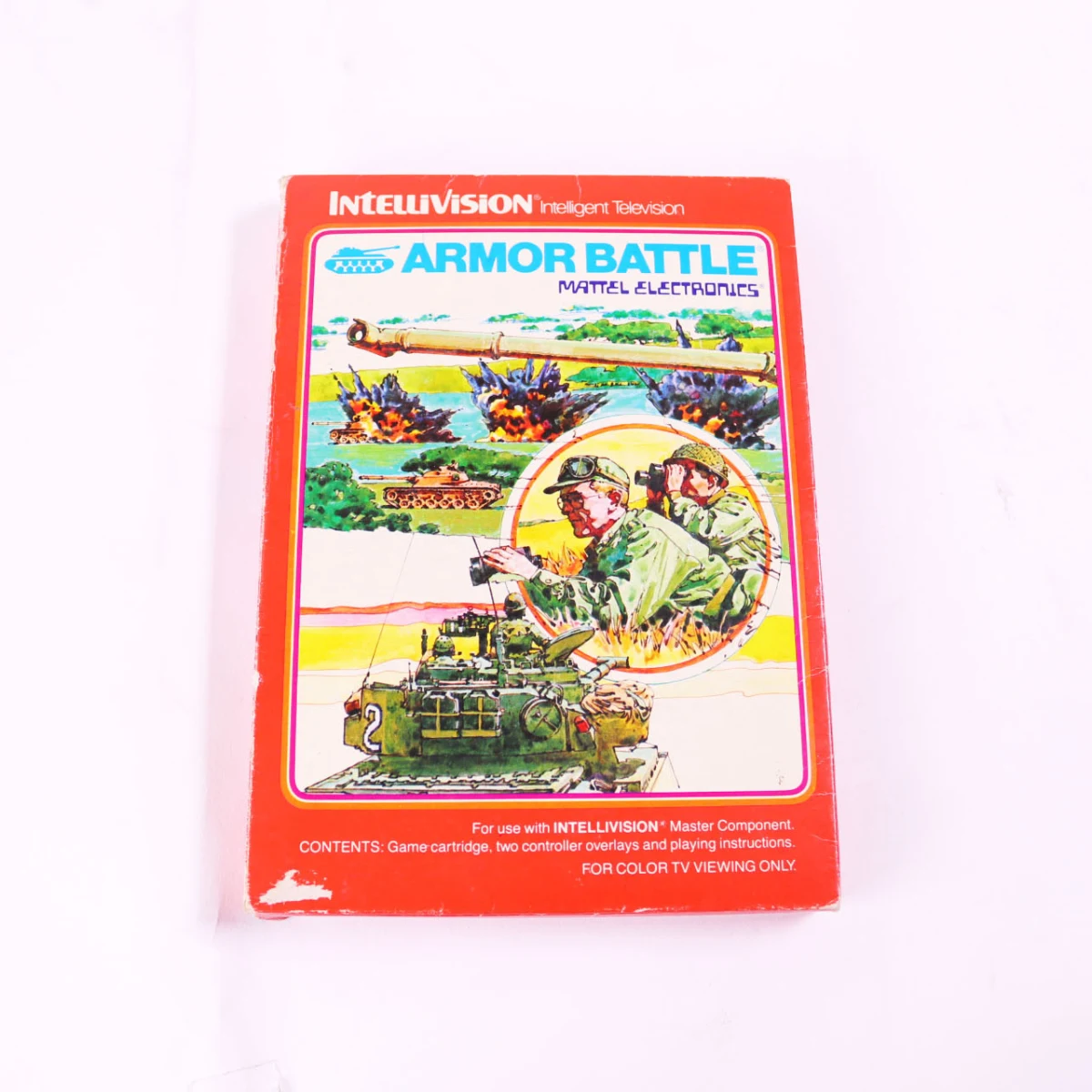 Intellivision - Armor Battle - Boxed CIB - productfoto 2