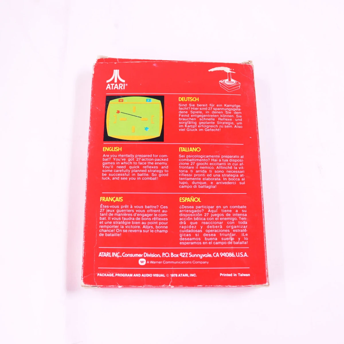 Atari 2600 - Combat - Boxed CIB - productfoto 3