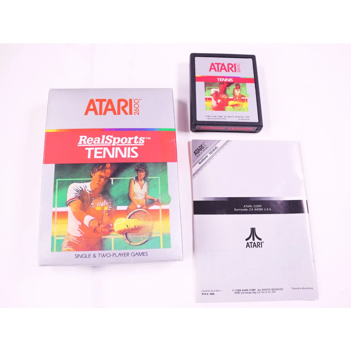 Atari 2600 - RealSports Tennis - Boxed CIB