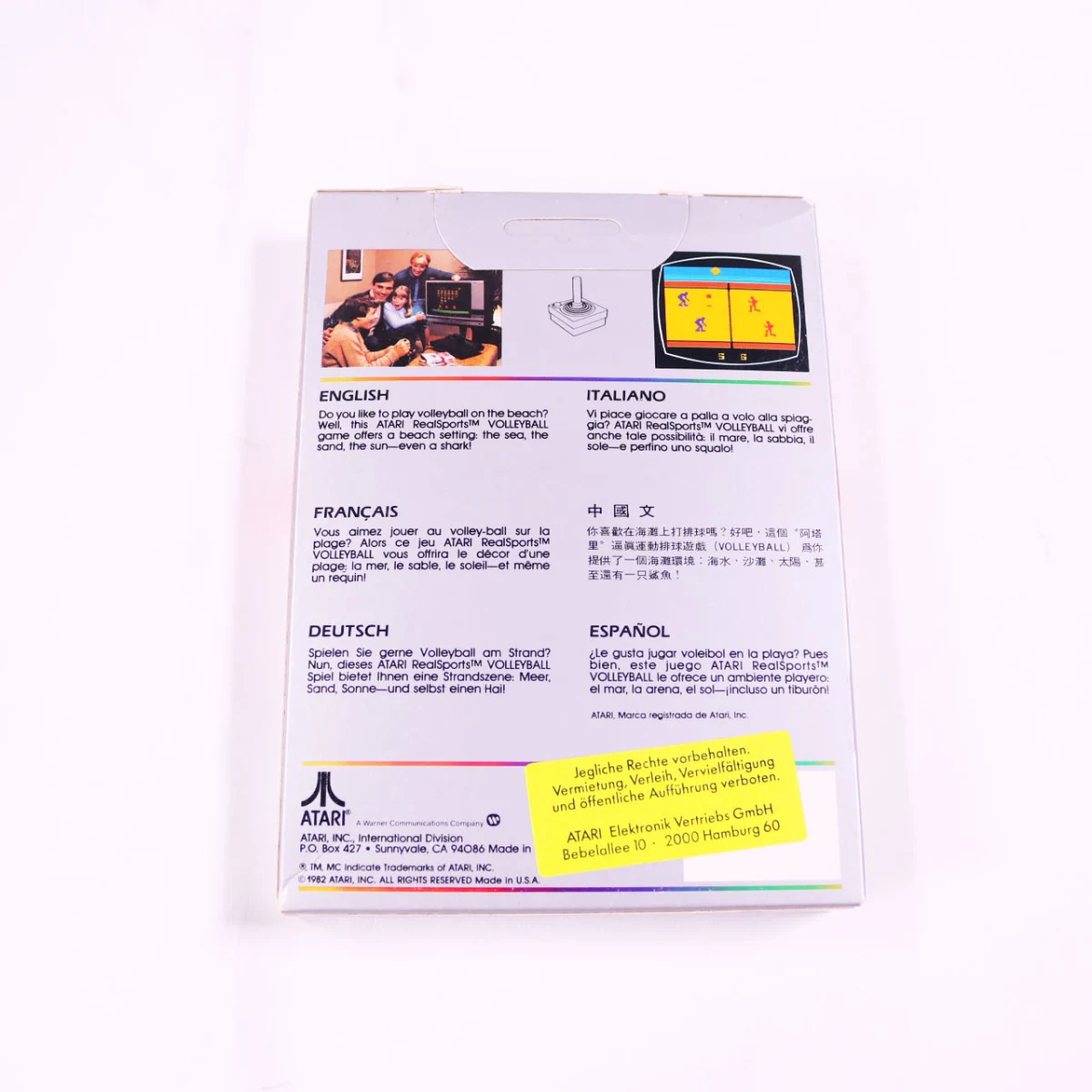 Atari 2600 - Volleyball - Boxed CIB [Geseald] - productfoto 2