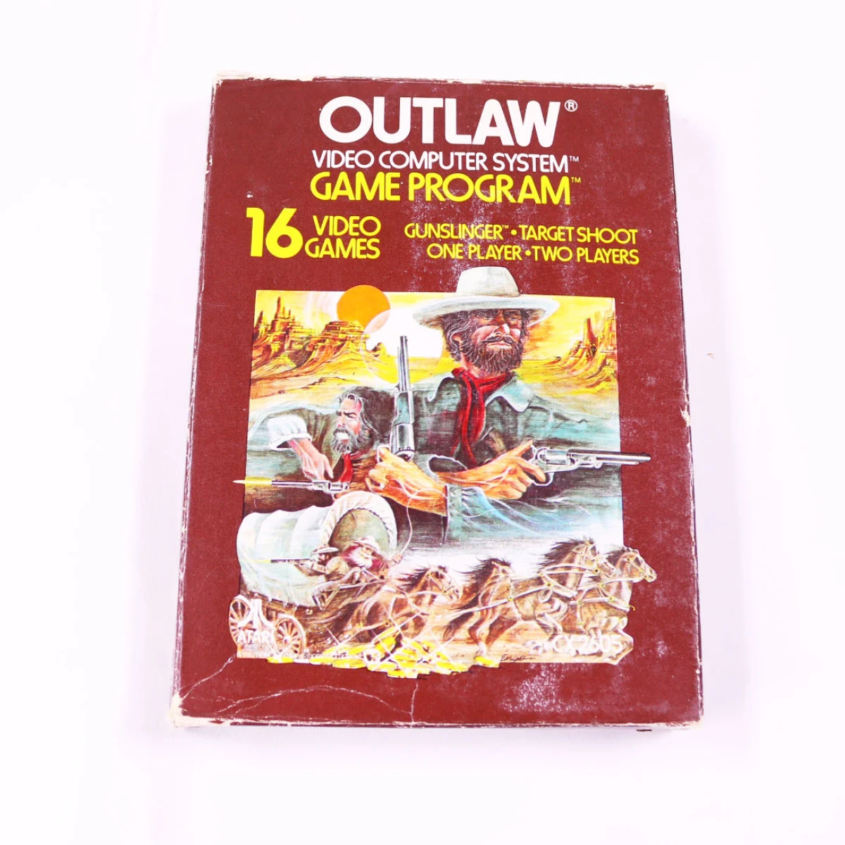 Atari 2600 - Outlaw - Boxed CIB - productfoto 2
