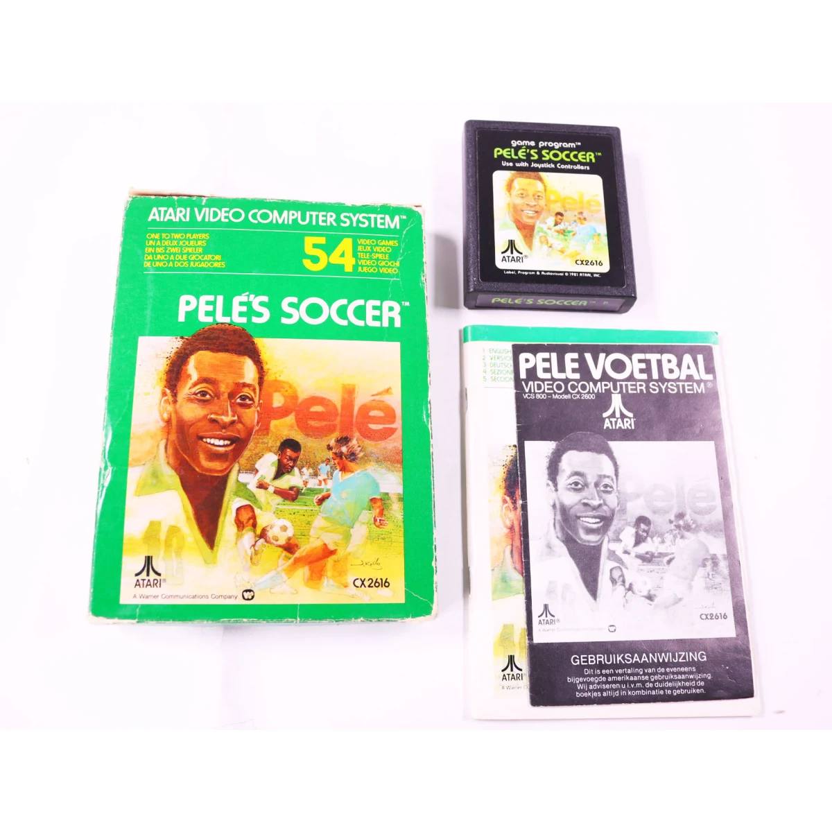Atari 2600 - Pele's Soccer - Boxed CIB